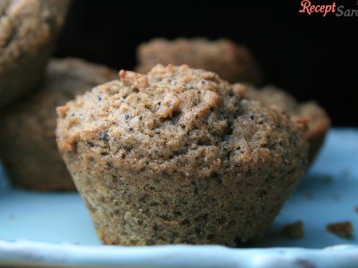 Paleolit mákos muffin